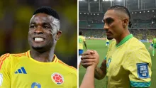 Brasil vs. Colombia será un duelo de la fecha de marzo en las Eliminatorias