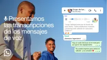 WhatsApp introduce las transcripciones de mensajes de voz, una nueva herramienta para leer audios sin necesidad de escucharlos.