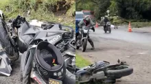 La joven de 20 años se movilizaba en una motocicleta que había solicitado a través de una aplicación de transporte.