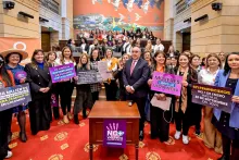 Un grupo de 50 mujeres congresistas radicó un proyecto de ley que busca que la justicia tenga enfoque de género.