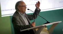 Ricardo Bonilla en la instalación del 93 Congreso Cafetero