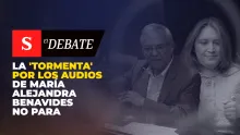 La tormenta política en el país por los audios de María Alejandra Benavides, no para.