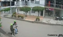 Feminicida tras ser capturado por la Policía.