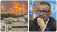 El jefe de la OMS, Tedros Adhanom Ghebreyes, indicó que escapó por poco a la muerte durante los bombardeos israelíes en el aeropuerto de la capital de Yemen.