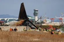 El Ministerio de Territorios surcoreano indicó que la torre de control advirtió a la tripulación que se había producido una colisión con pájaros. El piloto emitió un mensaje de alerta (“Mayday”), poco antes de que el aparato se estrellara al aterrizar.