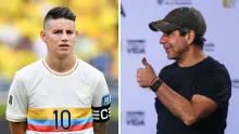 James Rodríguez podría llegar al Junior de Barranquilla.