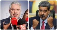 Iván Duque y Nicolás Maduro.