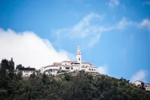 Monserrate, sitio turístico de Bogotá.