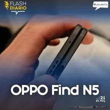 Oppo Find N5 llega con diseño ultrafino, resistencia al agua IPX8 y mejora en cámara, pero sin protección contra polvo.