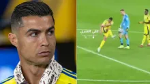 Cristiano Ronaldo perdió la cabeza luego de ver la tarjeta roja que le sacaron a Jhon Jader Durán