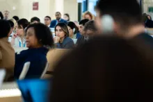 Laura Sarabia, ministra de Relaciones Exteriores, en Ginebra.