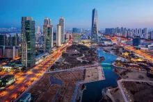 Songdo, en Corea del Sur, es un referente mundial en el desarrollo de barrios inteligente.