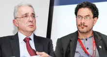 Álvaro Uribe Vélez e Iván Cepeda.