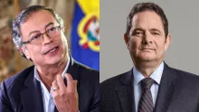 Gustavo Petro y Germán Vargas Lleras.