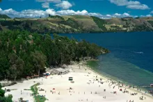 Playa Blanca es uno de los lugares lindos para visitar en el departamento de Boyacá.