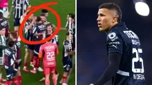 Nelson Deossa y Sergio Ramos protagonizaron un particular diálogo en el Monterrey vs. Santos.