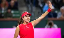 Camila Osorio recibiendo la ovación del público en California