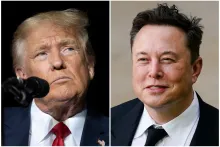 Donald Trump y Elon Musk.