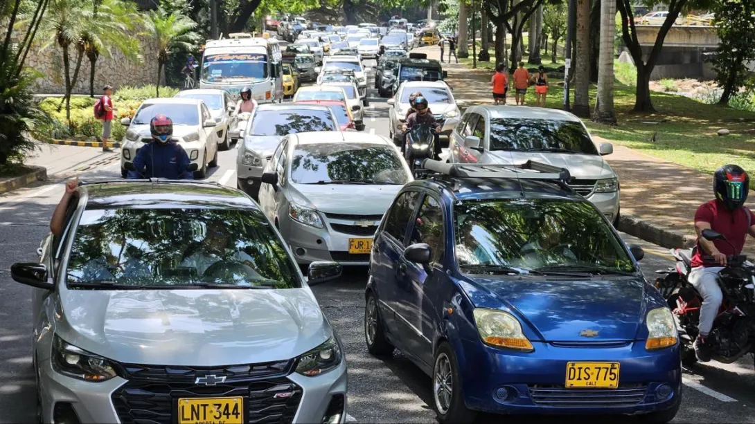 Así avanza el tránsito en los principales corredores viales de Bogotá este miércoles 9 de octubre.