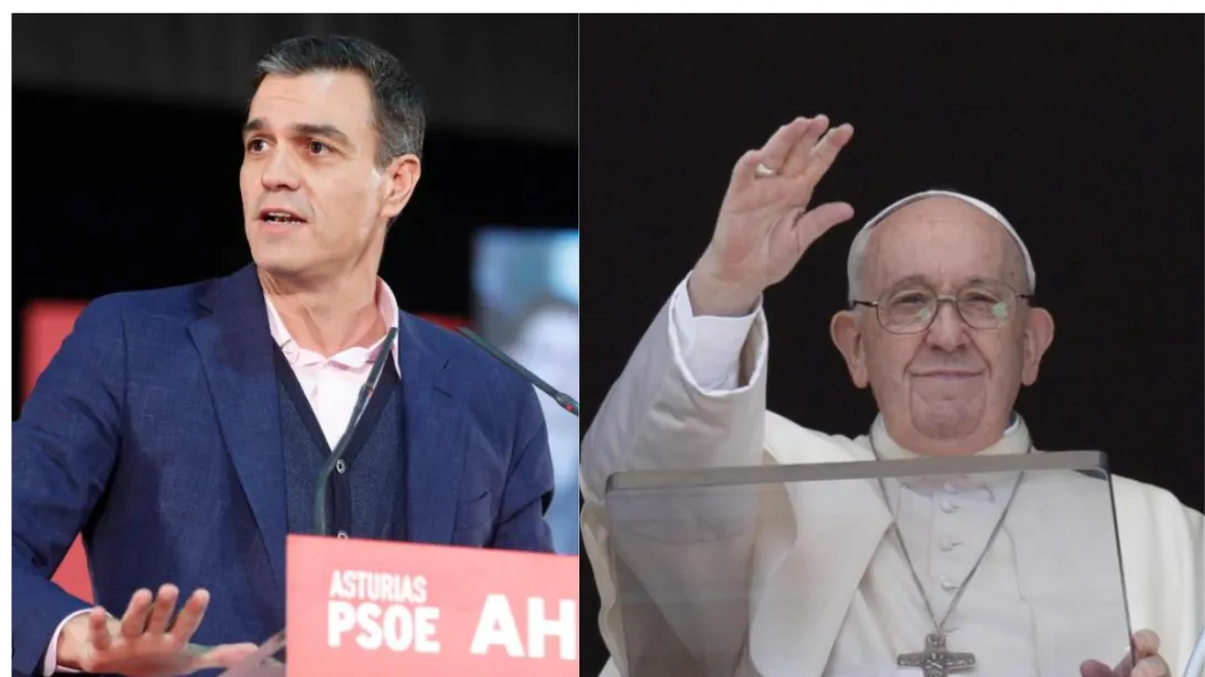 La reunión con el papa se enmarca en la intención de Sánchez de seguir aunando esfuerzos en favor de la paz en Oriente Medio.