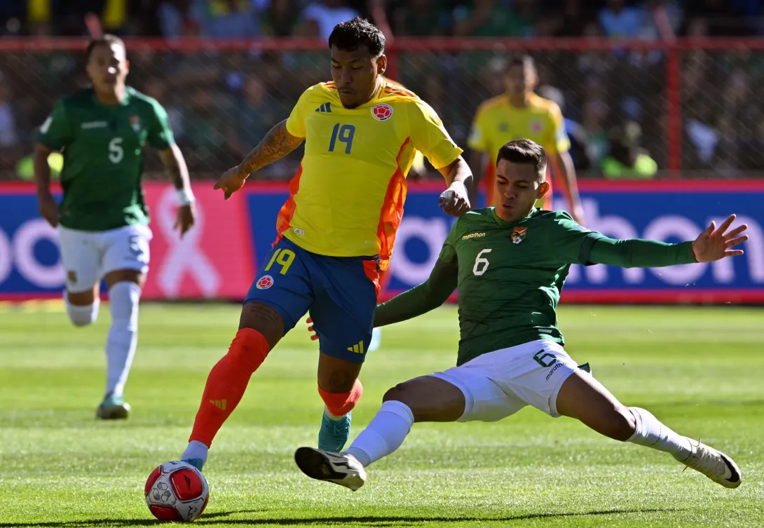 Colombia vs Bolivia por Eliminatoria