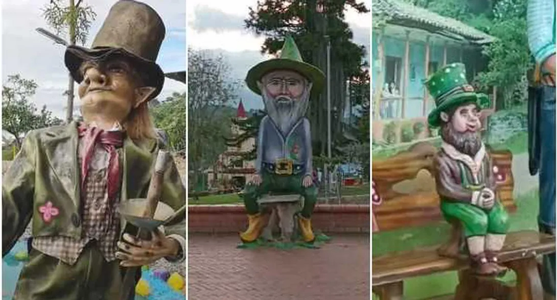 En Fenicia, Valle del Cauca, se encuentra ubicado el 'Pueblo de los Duendes'. Hay varias estatuas de estos seres mágicos en todo el municipio. 