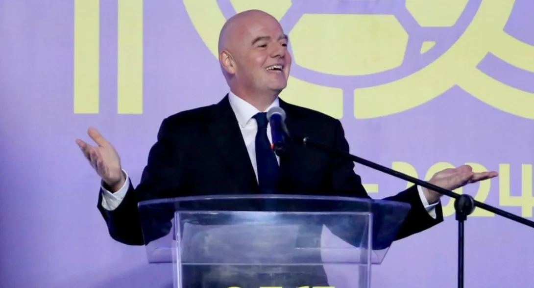 Presidente de FIFA, Gianni Infantino, visitó Colombia durante Mundial Femenino Sub-20 y expresó su admiración por la Tricolor. Vaticinó títulos.