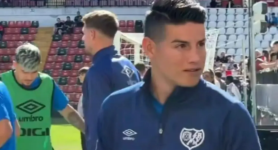 James Rodríguez habló sobre físico y camerino tras titularidad en Rayo Vallecano ante Leganés | Cómo le fue a James Rodríguez con Rayo Vallecano hoy.