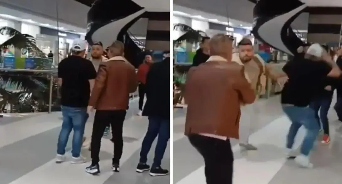 Giovanny Ayala y Ciro Quiñónez se dieron golpes en Gran Estación, en Bogotá: en redes sociales se viralizó el video de la pelea que tuvieron