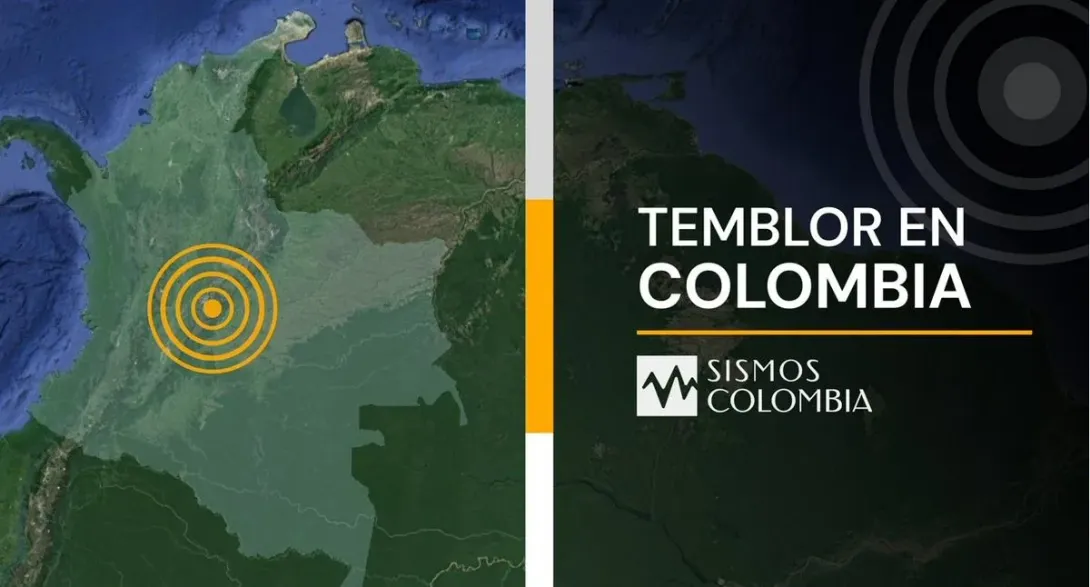 El Servicio Geológico Colombiano reportó un fuerte sismo hoy 2024-10-05 a las 01:34:22 en Cucunubá - Cundinamarca, Colombia.