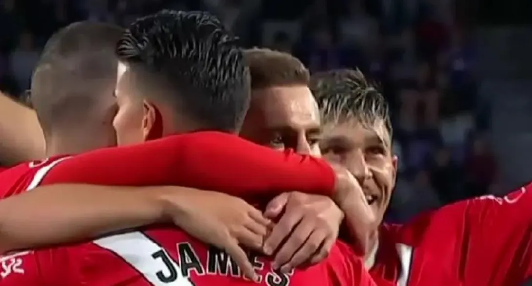 Detalles de cómo jugó James Rodríguez en el partido entre el Rayo Vallecano contra Valladolid, en la Liga de España. El equipo del colombiano ganó 2-1.