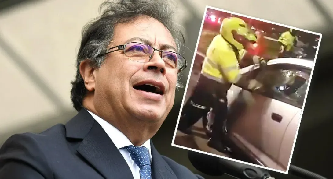 El presidente Gustavo Petro firmó un decreto en el que cambia el uso de la fuerza de la Policía Nacional, este lunes, 7 de octubre de 2024.