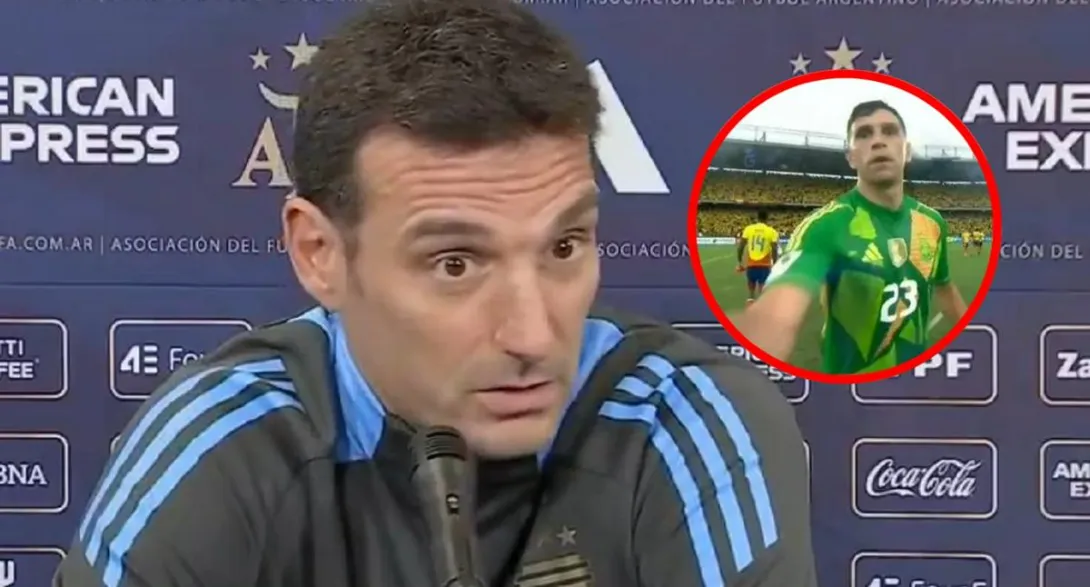 Lionel Scaloni dijo no estar de acuerdo con la sanción del 'Dibu' Martínez y explicó por qué | Por qué sancionaron al 'Dibu' Martínez, de Argentina