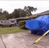 Puertorriqueño en Estados Unidos protegió su casa del huracán Milton con cuerdas y ganchos amarrados al piso: video es viral y detalles