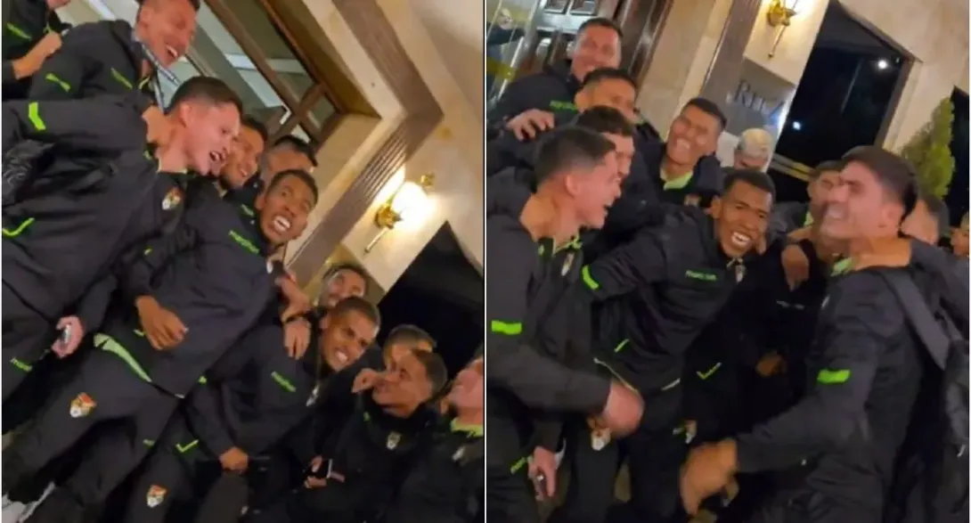 Jugadores de Bolivia celebraron y cantaron en hotel a ritmo de 'La bomba' por histórico triunfo ante Colombia por Eliminatorias: video es viral