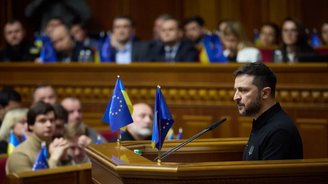 El presidente ucraniano presentó este miércoles ante el Congreso los detalles de la estrategia. Moscú rechazó el plan y acusó a Volodimir Zelenski de querer arrastrar a la Otán a un conflicto.