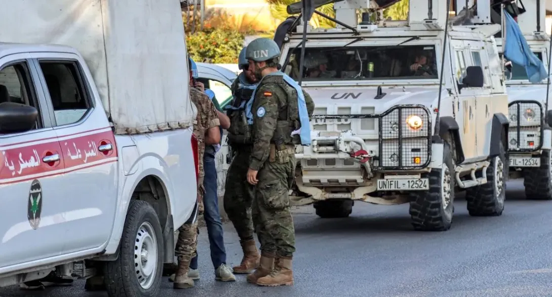 La misión de paz denunció otra agresión cuando tres pelotones del ejército israelí atravesaron la Línea Azul, e irrumpieron en una de las bases en Ramya.