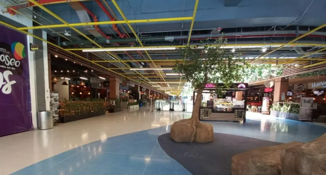 Centro comercial Paseo Villa del Río en Bogotá hizo transformación en la luz: cambio se verá en restaurantes, gimnasio y cinemas