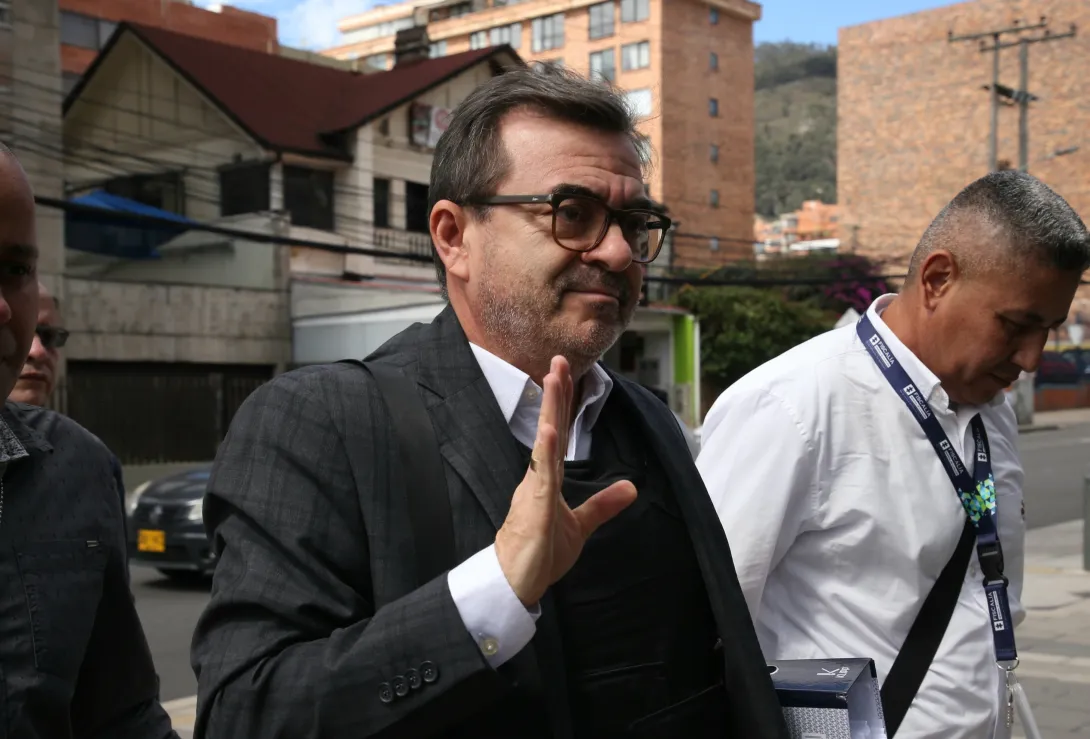 Olmedo López  audiencia en la Sala de Introducción de la Corte Suprema de Justicia para rendir declaración sobre el caso que involucra a Wadith Manzur