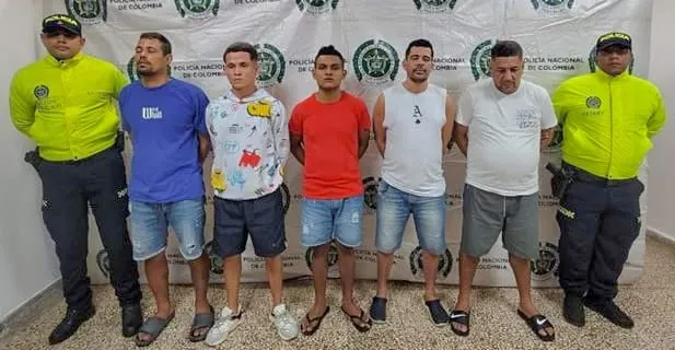 Cae banda Los Impostores en Barranquilla.