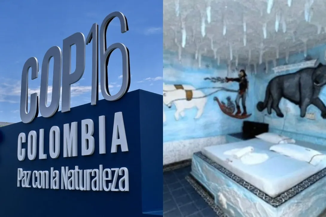 Muchos moteles de Cali, como Kissme, que ofrece habitaciones temáticas, han servido de hospedaje para asistentes a la COP16.