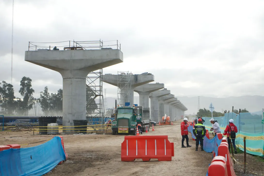 Construcción de la primera línea del Metro de Bogotá avanza en más de 40 % de ejecución