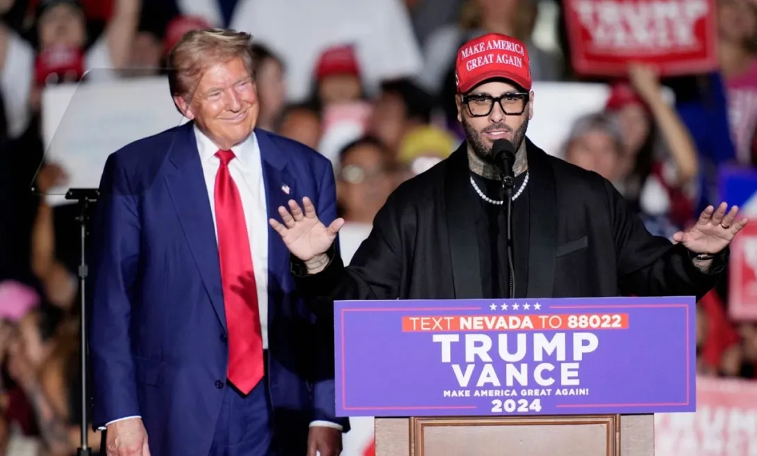 Nicky Jam le retiró su apoyo a Donald Trump.