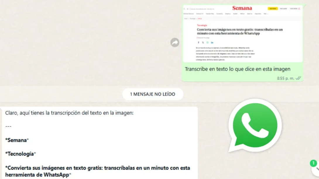 Una función en WhatsApp permite a los usuarios extraer texto de imágenes con facilidad, convirtiéndolo en formato digital en cuestión de segundos y sin necesidad de aplicaciones adicionales.