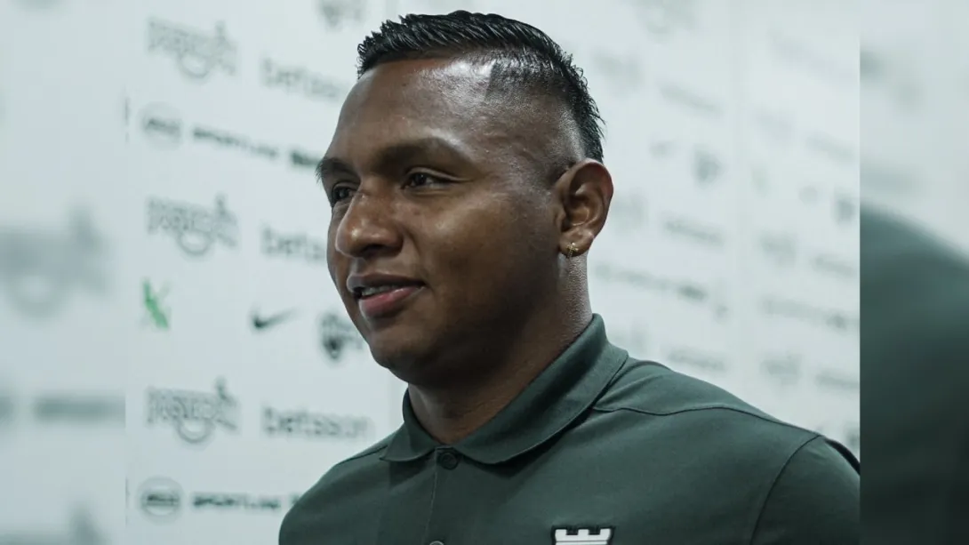 Alfredo Morelos, delantero de Atlético Nacional