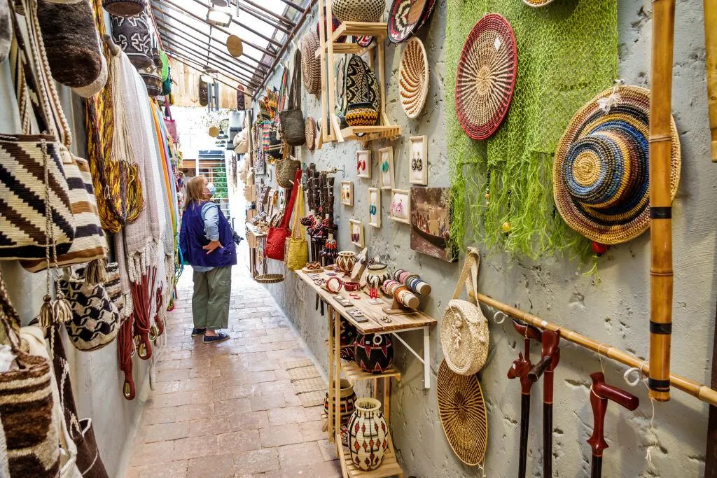 Mercado de las Pulgas de Usaquén, uno de los más interesantes de Bogotá.