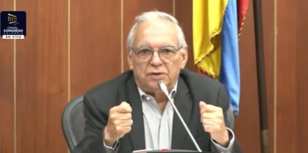 Ricardo Bonilla, ministro de Hacienda.