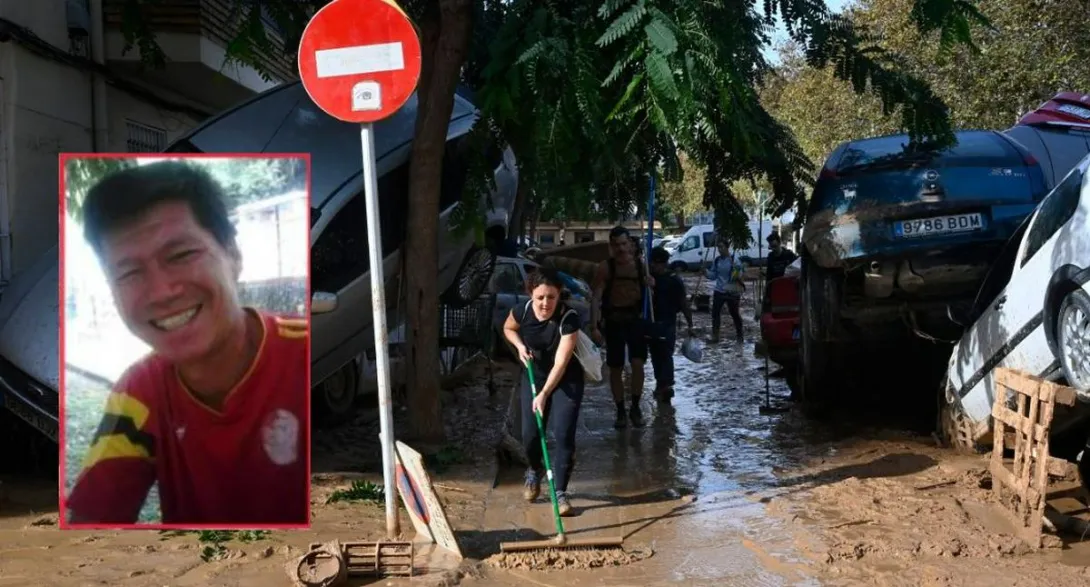 Él es Nelson Quijano, el colombiano que falleció durante las inundaciones en Valencia, España. Estaba visitando en ese país a su hijo y nieto.