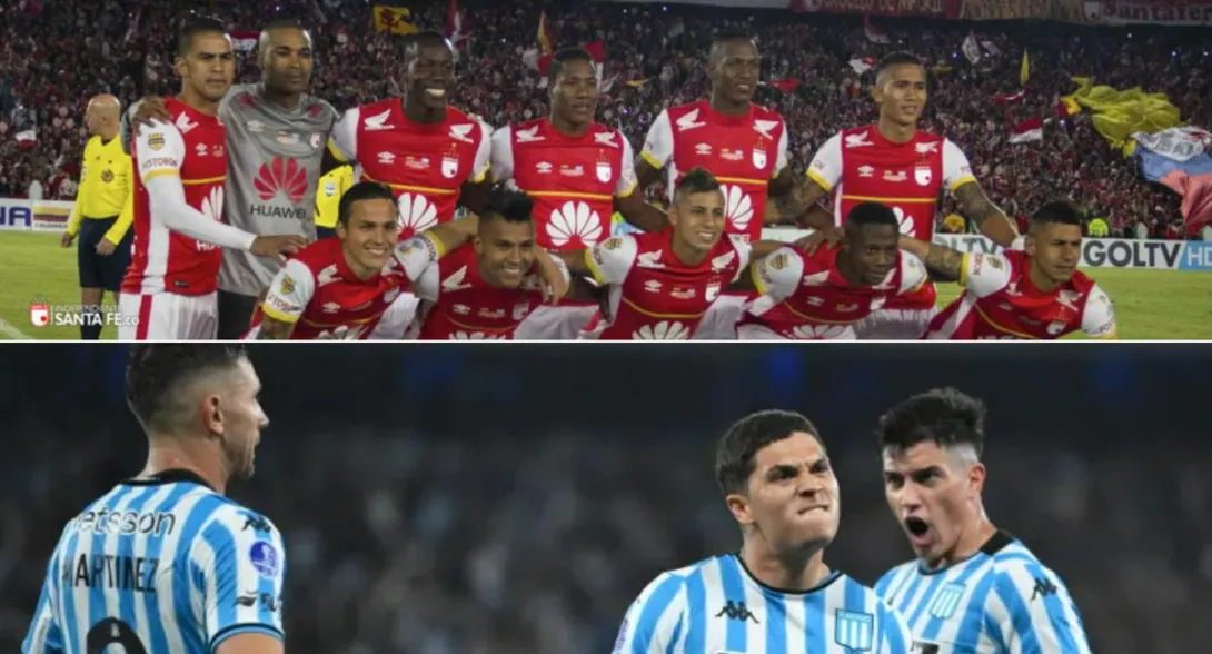 Ídolo de Santa Fe mandó recado a rivales por paso de Racing a la final de la Copa Sudamericana. Le llovieron comentarios al exfutbolsita.