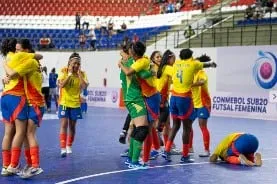 Selección Colombia Femenina de Futsal derrotó a Brasil y ganó el campeonato Sudamericano Sub-20